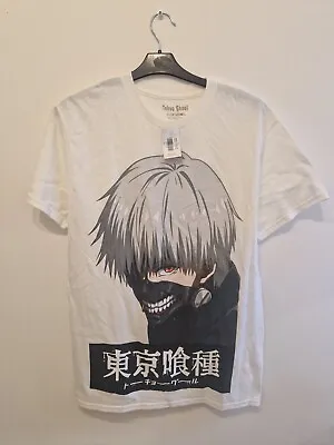 Buy Funimation Tokyo Ghoul White 100% Cotton Size - M New With Tags • 19.99£