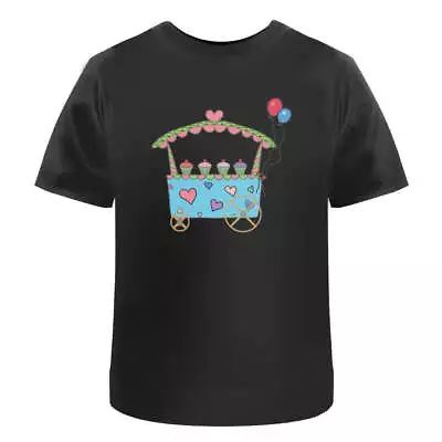Buy 'Cupcake Cart' Men's / Women's Cotton T-Shirts (TA039495) • 11.99£