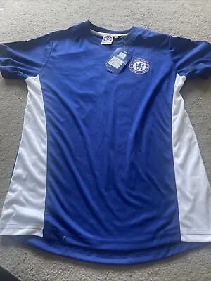 Buy BNWT Official Chelsea FC Youth T Shirt Size 12-13 Football Sport (named) • 5.99£