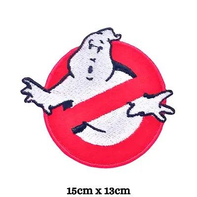 Buy Ghostbusters Movie Art Badge Clothes Large Iron On Sew On Embroidered Patch • 4.99£