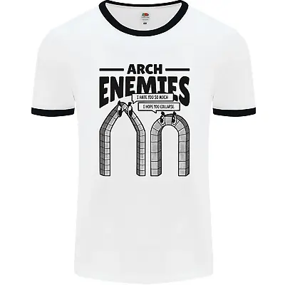 Buy Arch Enemies Funny Architect Builder Mens Ringer T-Shirt • 9.99£