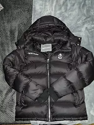 Buy Benjart HRH Puffer Jacket - Size S - Black & Chrome • 89£