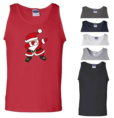 Buy Santa Claus Dab Vest Funny Dancing Christmas Xmas Birthday Gift Men Tank Top • 6.43£