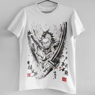 Buy Demon Slayer - Genya Shinazugawa, Anime T-shirt - Unisex Kids & Adult Sizes • 18£