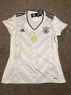 Buy NEW German Germany Ladies Top Shirt Large Size Home Football Shirt • 14.99£
