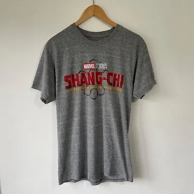 Buy Marvel Shang-Chi Mens T Shirt Medium Grey Crew Neck Short Sleeve • 10.99£