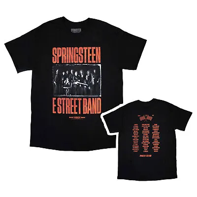 Buy Bruce Springsteen T-Shirt Tour 23 The Boss Band Photo Official New Black • 15.95£