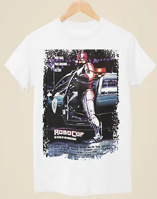 Buy Robocop - Movie Poster Inspired Unisex White T-Shirt • 14.99£