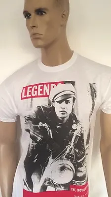 Buy Marlon Brando T-shirt The Wild One Film (movie Legend) Motorcycle, Motorbike T-s • 9.99£