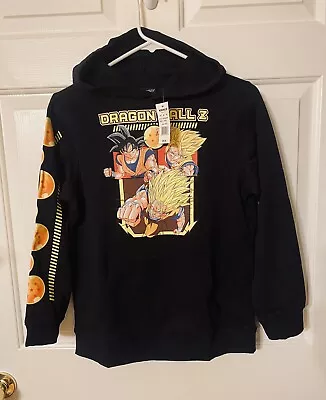 Buy Dragon Ball Z Black Hoodie Sweatshirt Unisex Youth Size L  NEW W/ Tags $40 • 10.25£