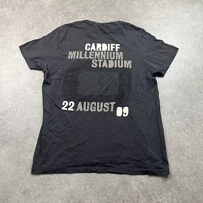 Buy U2 360 Degree Tour T-shirt 2009 Cardiff Millennium Stadium Size M • 25£