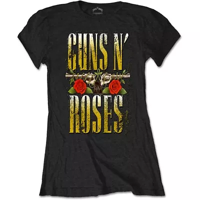 Buy Ladies Guns N' Roses Big Guns Official Tee T-Shirt Womens • 15.99£