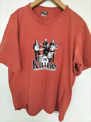 Buy Vintage Killers Y2k World Destruction Tour T-shirt Medium • 31.40£