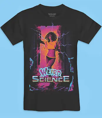 Buy Mens 80s Weird Science Movie Poster T-shirt M L XL Retro Tees Film Fan Top Gift • 19.99£