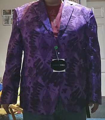 Buy Opposuits Joker Blazer Jacket Tie Brand New With Tags Size 52 NO Trousers Batman • 30£