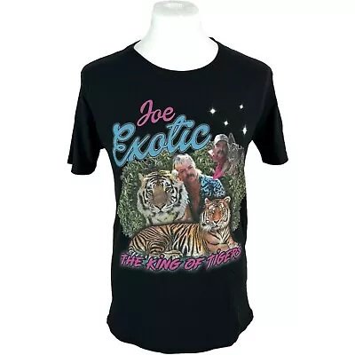 Buy Joe Exotic T Shirt Large Black Graphic Movie Tv T Shirt Y2k Oversized • 22.50£