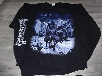 Buy Many Years Old Dissection Tour Sweatshirt Black Metal Watain Mgla Mayhem • 102.75£