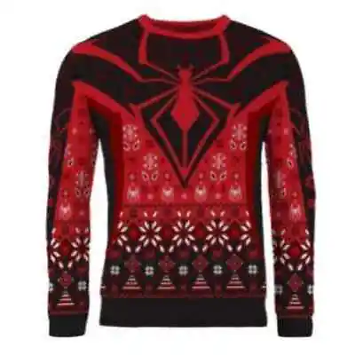 Buy Spider Man Miles Morales Christmas Jumper • 45£