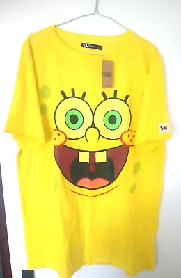 Buy Spongebob Squarepants T Shirt Bnwt, Yellow , Size Xl Brand New Item • 13.99£