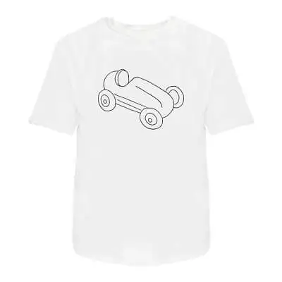 Buy 'Wooden Race Car' Men's / Women's Cotton T-Shirts (TA023286) • 11.89£