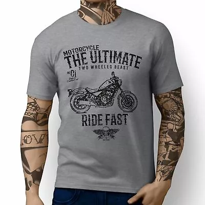 Buy JL Ultimate Illustration For A Honda Rebel 500 Motorbike Fan T-shirt • 19.99£