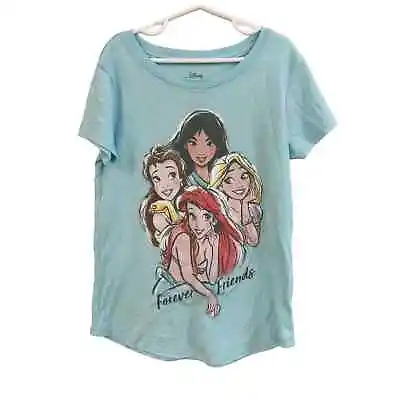 Buy DISNEY Princess Ariel Belle Rapunzel Mulan T-Shirt L (10-12) (1177) • 4.80£
