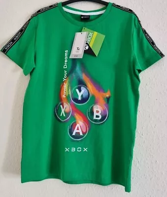 Buy Bnwt Boys Green Xbox Short Sleeve Tshirt, By Tu, Age 11 Years • 6.99£