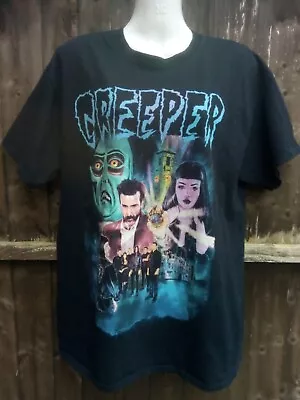 Buy Creeper Eternity In Your Arms Black Graphic Print Tour T Shirt 2017 UK M • 17£