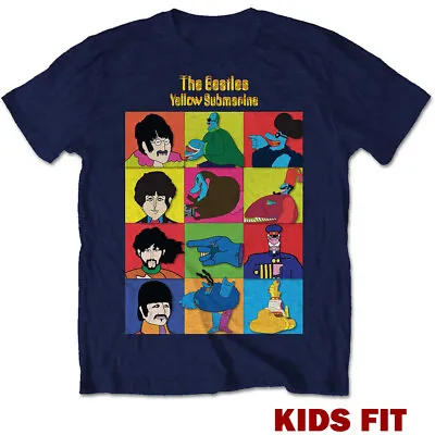 Buy The Beatles Yellow Submarine Characters T SHIRT Official Boys Girls Tee NEW • 12.93£