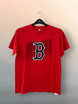 Buy Mens Boston Red Sox MLB T-Shirt Mens Size Medium  • 6.49£