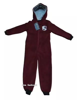 Buy Boys Girls Harry Potter Gryffindor All In One Pyjamas Kids Nightwear Pyjama Set • 11.99£