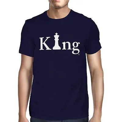 Buy 1Tee Mens King Chess Piece T-Shirt • 7.99£