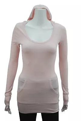 Buy P.C Womens Hooded Thumb Hole Long Sleeve Top Ladies Plus Size 6 To 24 Hoodie • 8.99£