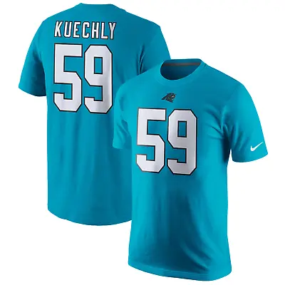 Buy Carolina Panthers NFL T-Shirt (Size M) Men's Nike Player Top - Kuechly - New • 14.99£