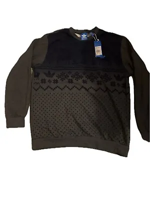 Buy Adidas Official Mens Nordic Christmas Sweatshirt Jumper - Size Large (L) • 49.99£