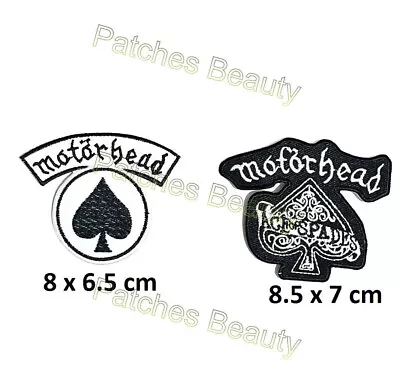 Buy Hard Rock Metal Music Motor Ace Of Spades Embroidered Iron Sew On Patch Jacket • 2.05£