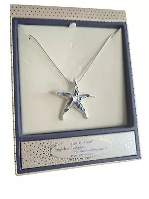 Buy Equilibrium Jewellery Lunar Tones Starfish Necklace • 14.99£