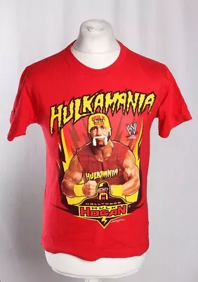 Buy Hulkamania Hulk Hogan T Shirt Vintage 2002 WWE Wrestling Size Youth Large VGC! • 22£