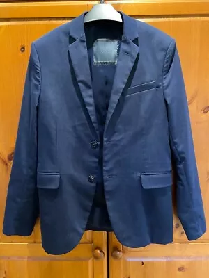 Buy Zara Man Dark Blue / Navy Casual Smart Jacket • 9.99£