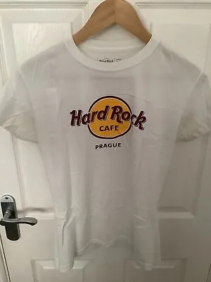 Buy Hard Rock Woman’s T Shirt Prague Large  Hardly Worn • 5£