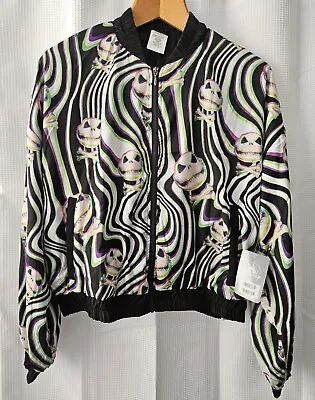 Buy Jack Skellington Psychedelic Jacket Uk M Retro Nightmare Before Christmas BNWT • 29.99£