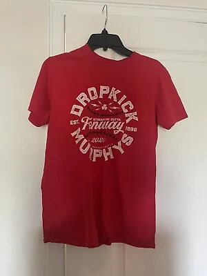Buy Dropkick Murphys Tour T Shirt 2020 Fenway Park Boston Medium • 37.80£