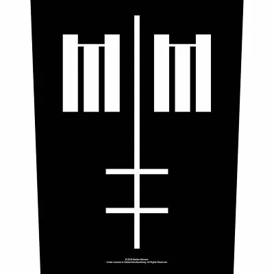Buy MARILYN MANSON Cross Logo 2018 GIANT BACK PATCH 36 X 29 Cms OFFICIAL MERCHANDISE • 9.95£