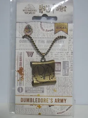 Buy Dumbledore's Army Necklace Limited Edition Harry Potter Jewellery • 9.99£