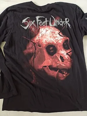 Buy Six Feet Under  Size L Napalm Death Nasum Cannibal  Corpse Death Metal • 14£