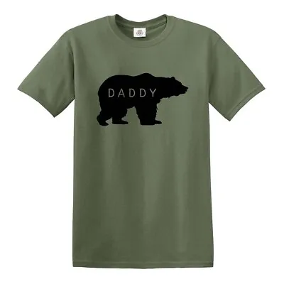 Buy DADDY BEAR T-SHIRT Father's Day Dad Father Hero Papa Dad Gift Tshirt Top Tee • 9.95£