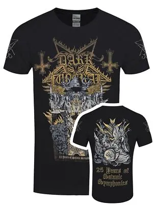 Buy Dark Funeral T-shirt 25 Years Of Satanic Symphonies Men's Black • 20.49£