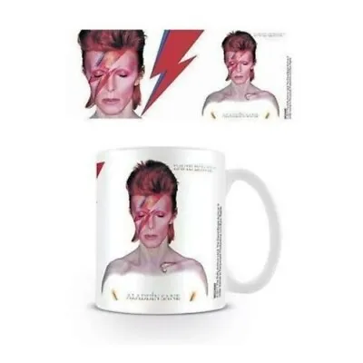 Buy 388096 David Bowie Aladdin Sane Design 300ml Ceramic Coffee Tea Mug Cup • 9.48£
