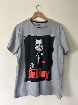 Buy Only Fools & Horses Del Boy / The Godfather Graphic Tshirt Size Small P2P 20’ • 5.95£