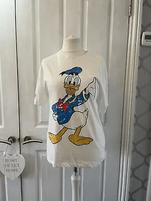 Buy Donald Duck T-Shirt Size 6/8 • 4.99£